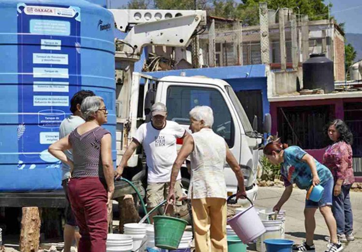 Soapa implementa acciones para garantizar el abasto de agua en Oaxaca
