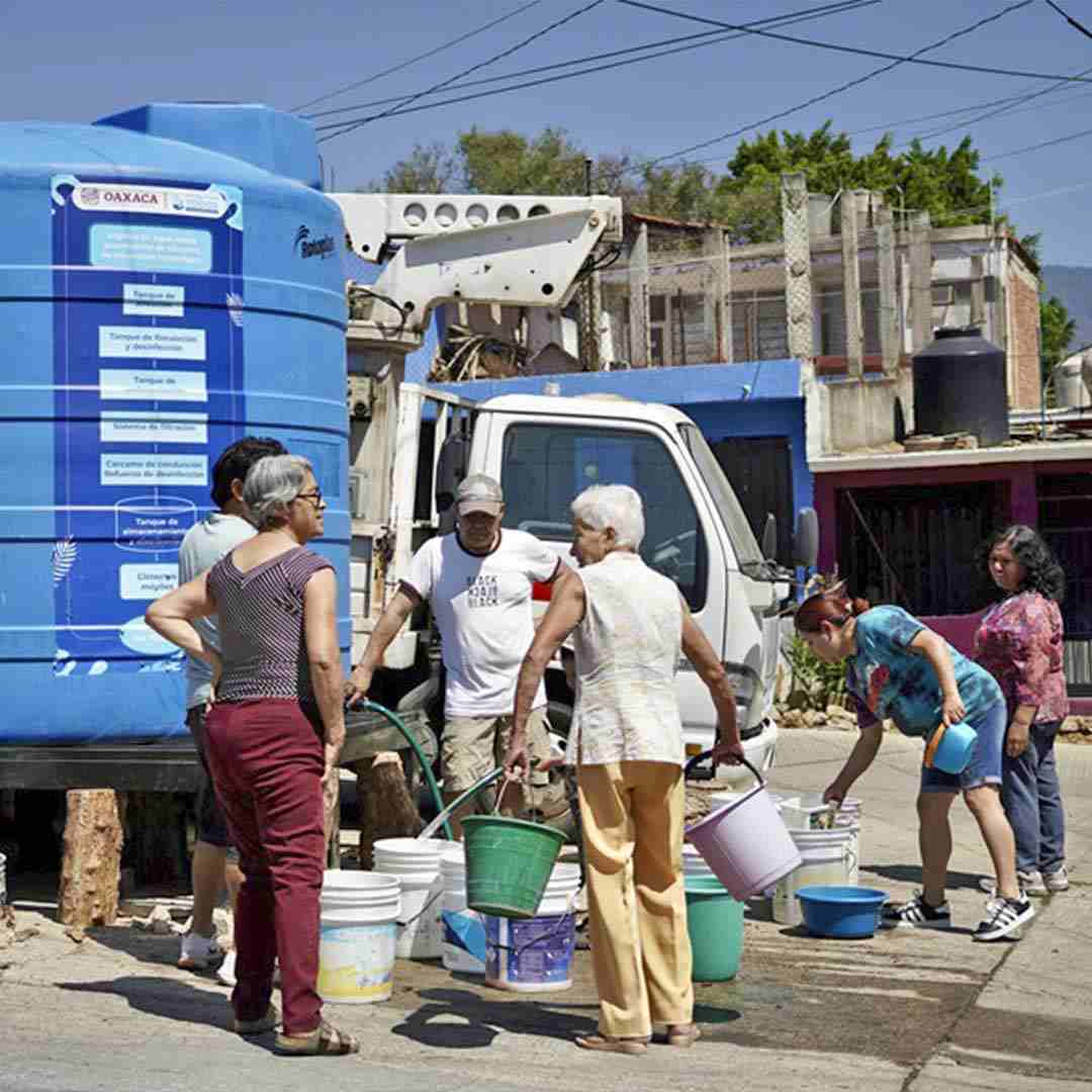 Soapa implementa acciones para garantizar el abasto de agua en Oaxaca
