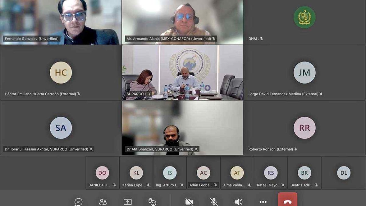 México y Pakistán fortalecen cooperación en monitoreo forestal satelital