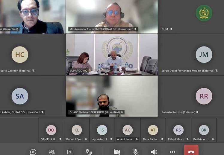México y Pakistán fortalecen cooperación en monitoreo forestal satelital