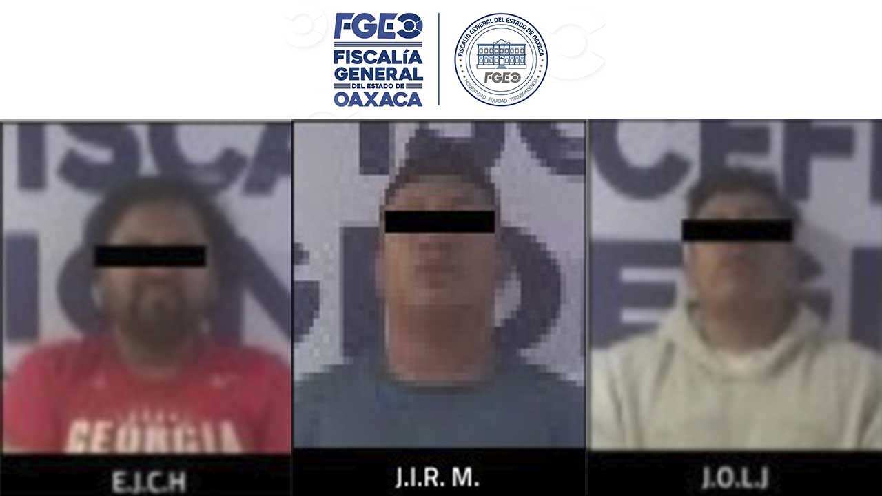 Detiene Fiscalía de Oaxaca a tres personas por secuestro exprés ligado a préstamos “Gota a Gota”
