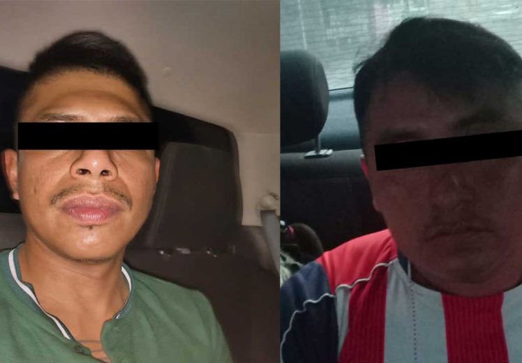 Detienen a dos presuntos responsables de homicidio durante robo afuera de una tienda Oxxo en Juchitán