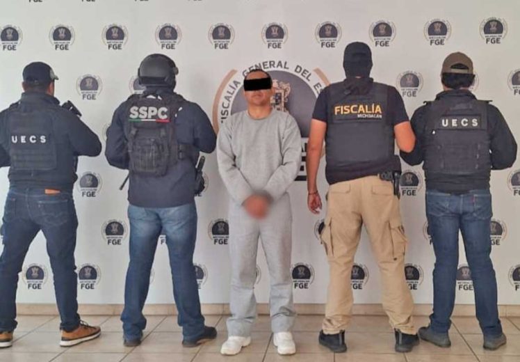 FGEO detiene en Michoacán a presunto implicado en homicidio ocurrido en Santo Domingo Petapa