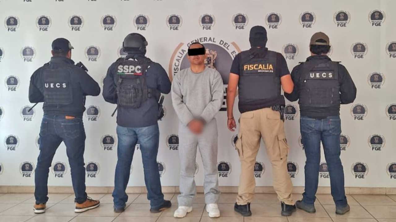 FGEO detiene en Michoacán a presunto implicado en homicidio ocurrido en Santo Domingo Petapa