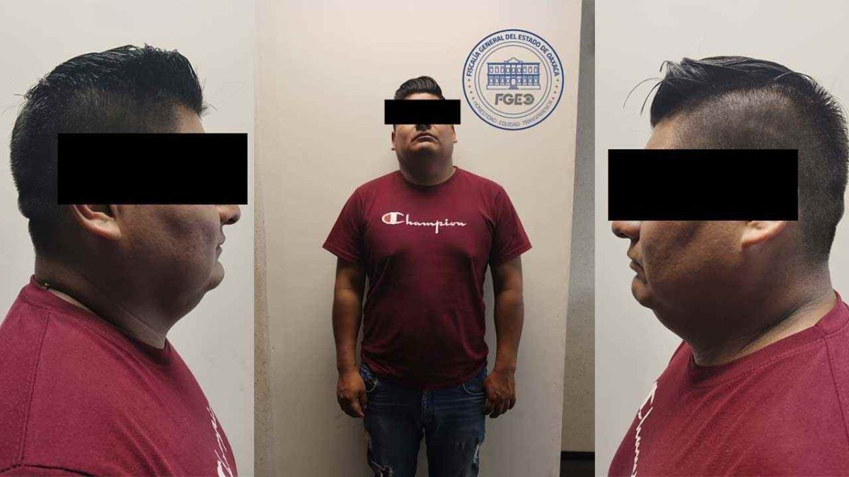 Detiene Fiscalía de Oaxaca a un hombre por violación equiparada contra una adolescente en Santa Cruz Amilpas