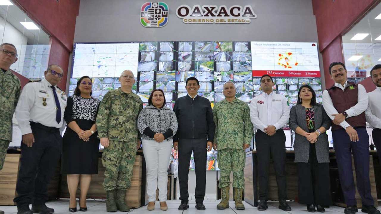 Salomón Jara inaugura el C5i, uno de los centros de inteligencia en seguridad más grandes del país