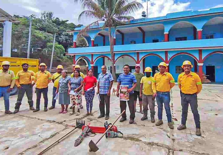 Impulsa Coesfo colaboración comunitaria para prevenir incendios forestales en San Luis Yucutaco