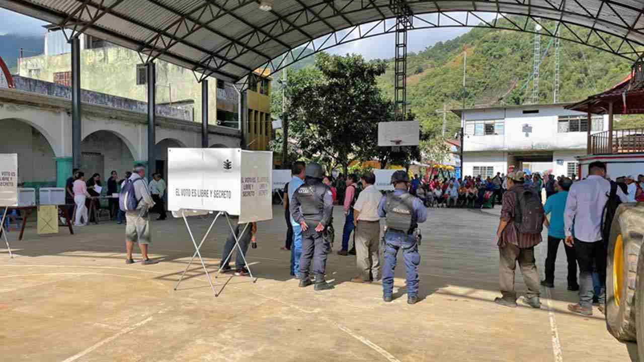 Avanzan elecciones en municipios de Sistemas Normativos Internos con saldo favorable