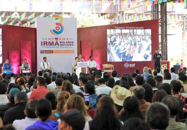 Reporta DIF Oaxaca reducción de 5.1% la carencia alimentaria y presenta avances 