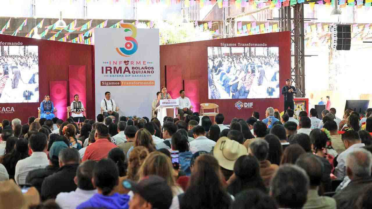 Reporta DIF Oaxaca reducción de 5.1% la carencia alimentaria y presenta avances "históricos" en bienestar social