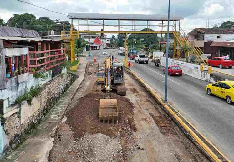 Gobierno de Oaxaca transforma vialidades en Tuxtepec con obras de pavimentación