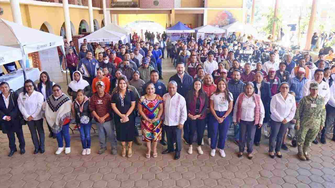 Impulsa Gobierno de Oaxaca la paz comunitaria con la jornada Cayapadu Lii en Santa María Atzompa