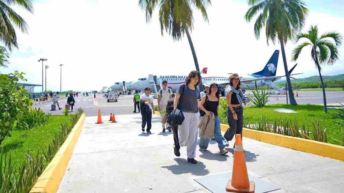Aumenta 4.56% el tráfico aéreo en los cuatro aeropuertos de Oaxaca