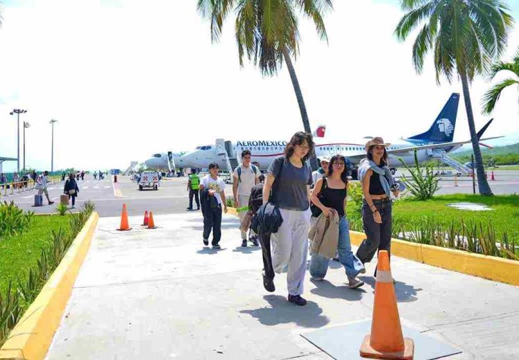 Aumenta 4.56% el tráfico aéreo en los cuatro aeropuertos de Oaxaca