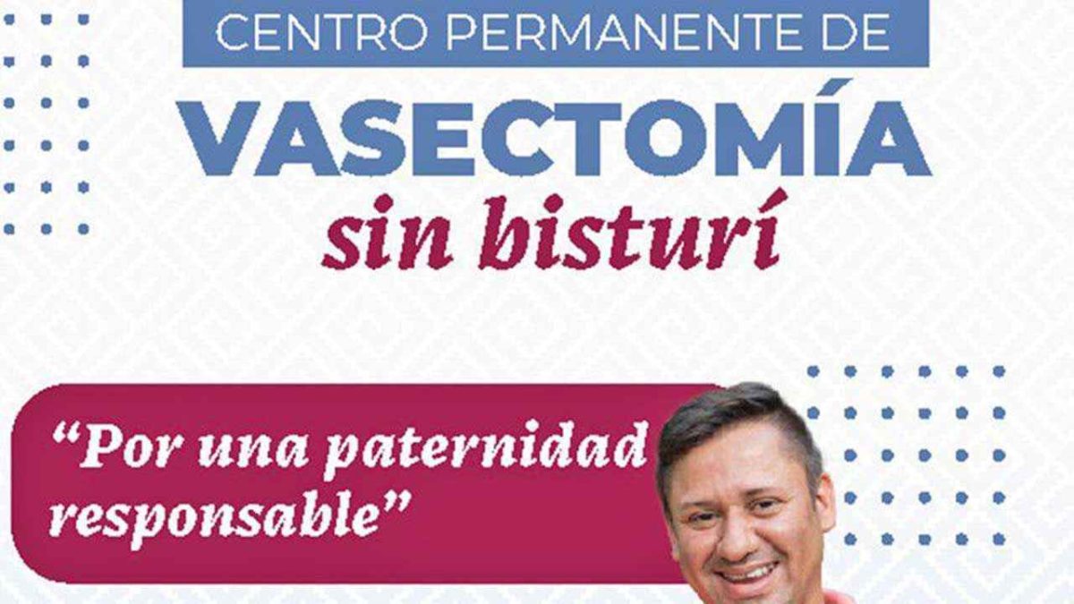 SSO impulsa paternidades responsables con jornada gratuita de vasectomía sin bisturí