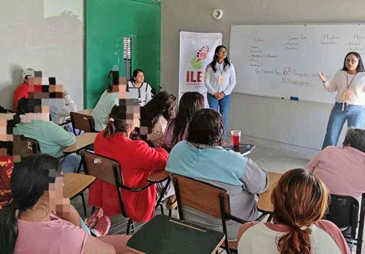 Capacita ILEO en derechos lingüísticos a mujeres privadas de la libertad