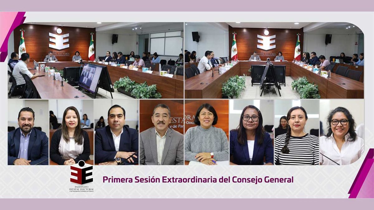 IEEPCO aprueba acuerdos para avanzar en el proceso de Revocación de Mandato en Oaxaca